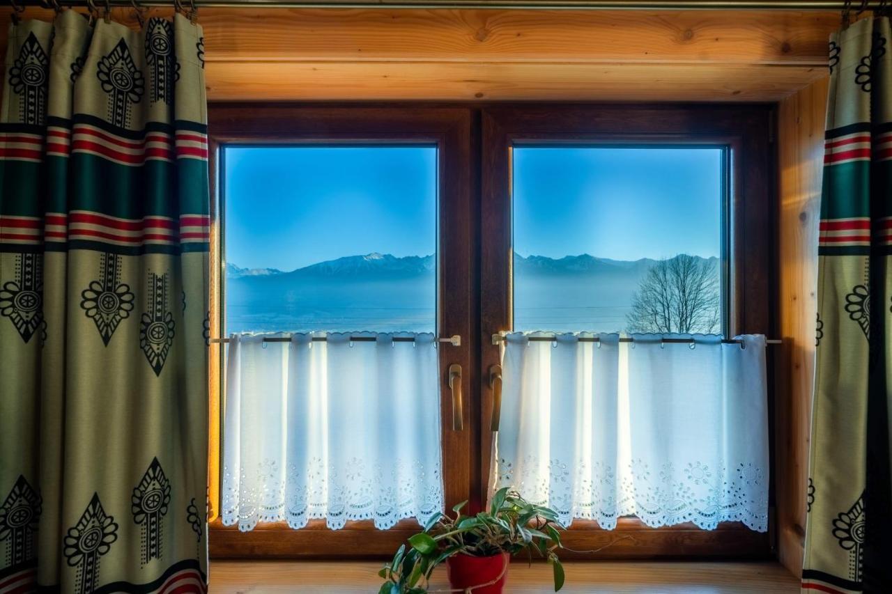 Domki Widokowe Wooden Luxury Chalet & Jacuzzi Zab Exterior photo